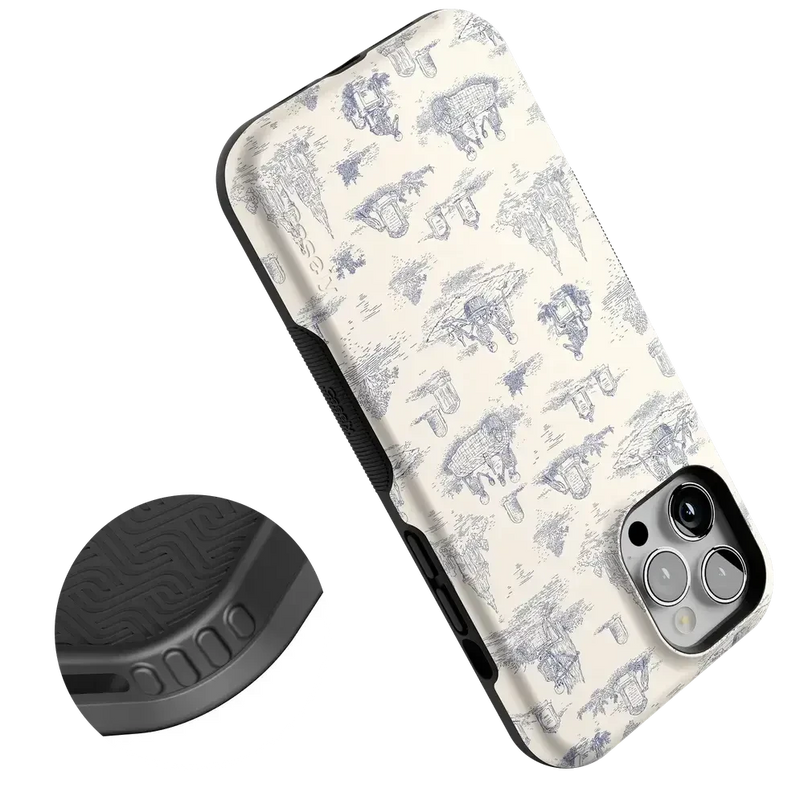 Graveyard Gathering | Skeleton Picnic Case Phone Case get.casely 