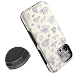 Graveyard Gathering | Skeleton Picnic Case Phone Case get.casely 
