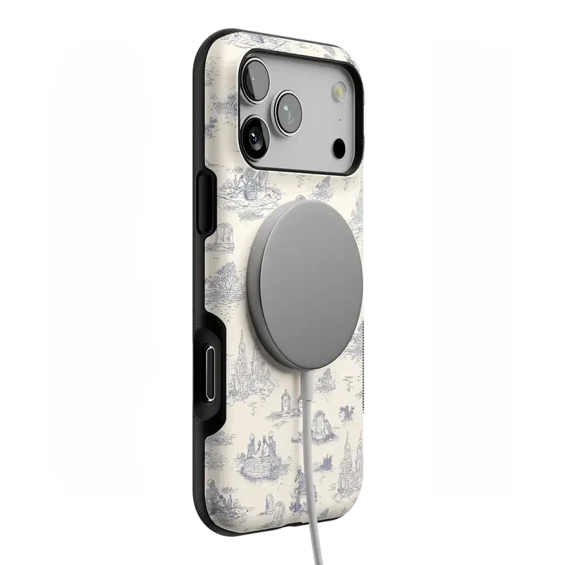 Graveyard Gathering | Skeleton Picnic Case Phone Case get.casely 