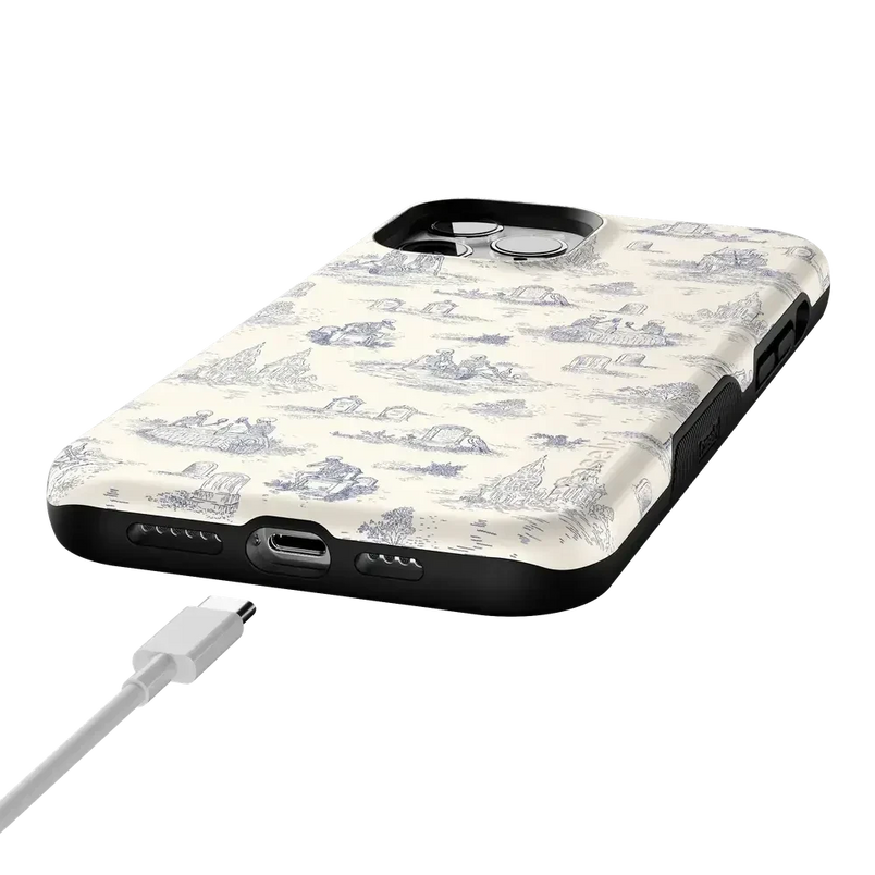 Graveyard Gathering | Skeleton Picnic Case Phone Case get.casely 