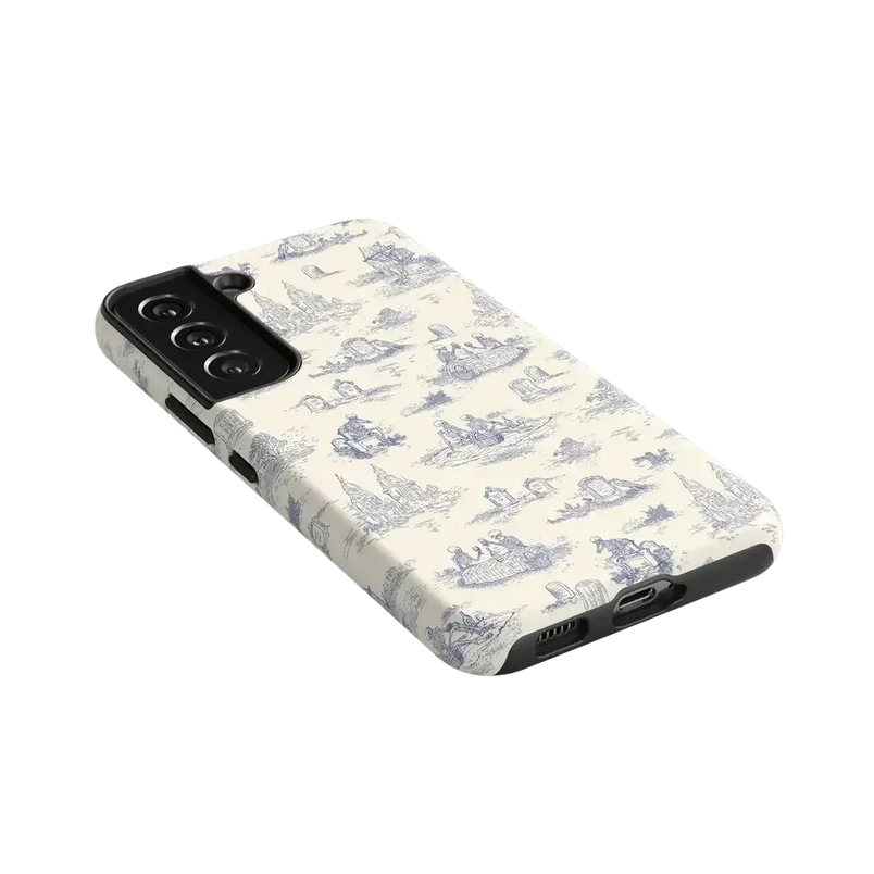 Graveyard Gathering | Skeleton Picnic Case Phone Case get.casely 
