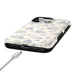 Graveyard Gathering | Skeleton Picnic Case Phone Case get.casely 