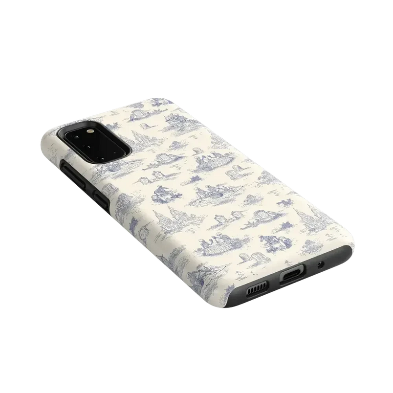 Graveyard Gathering | Skeleton Picnic Case Phone Case get.casely 