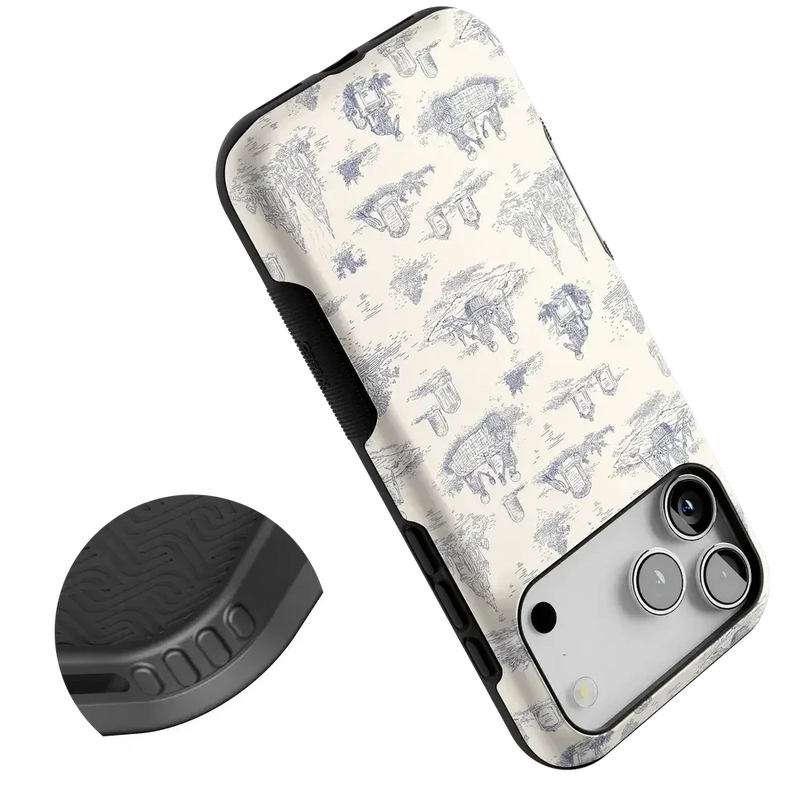 Graveyard Gathering | Skeleton Picnic Case Phone Case get.casely 