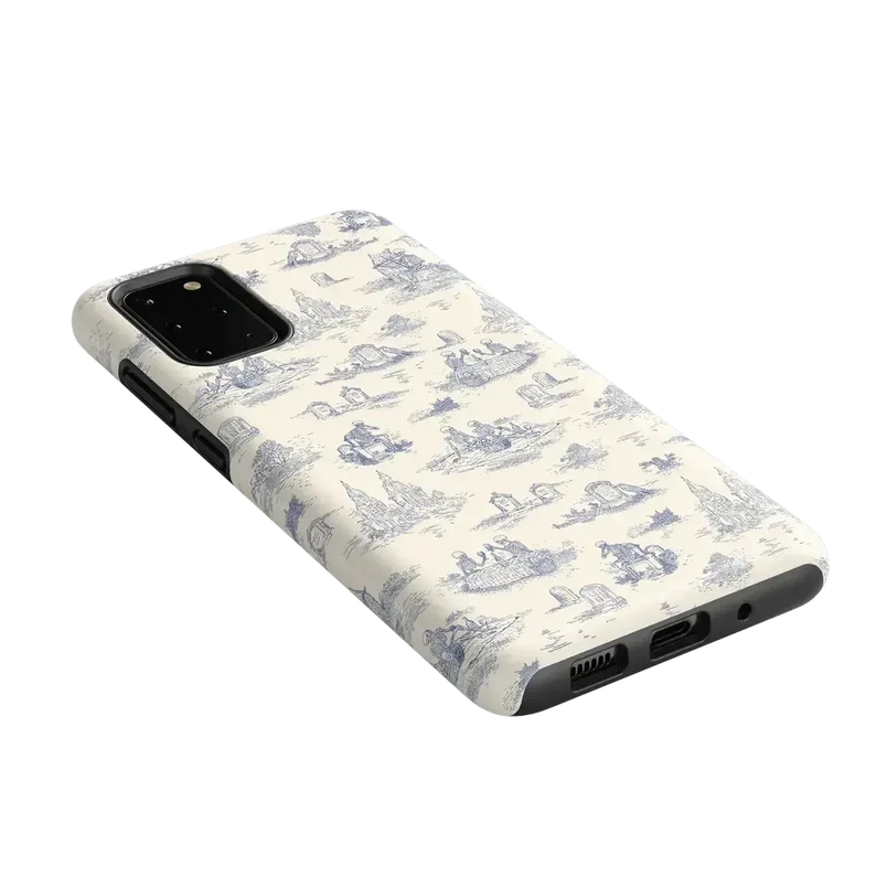 Graveyard Gathering | Skeleton Picnic Case Phone Case get.casely 