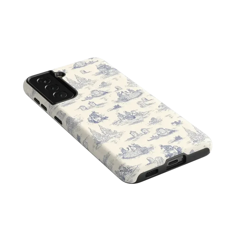 Graveyard Gathering | Skeleton Picnic Case Phone Case get.casely 