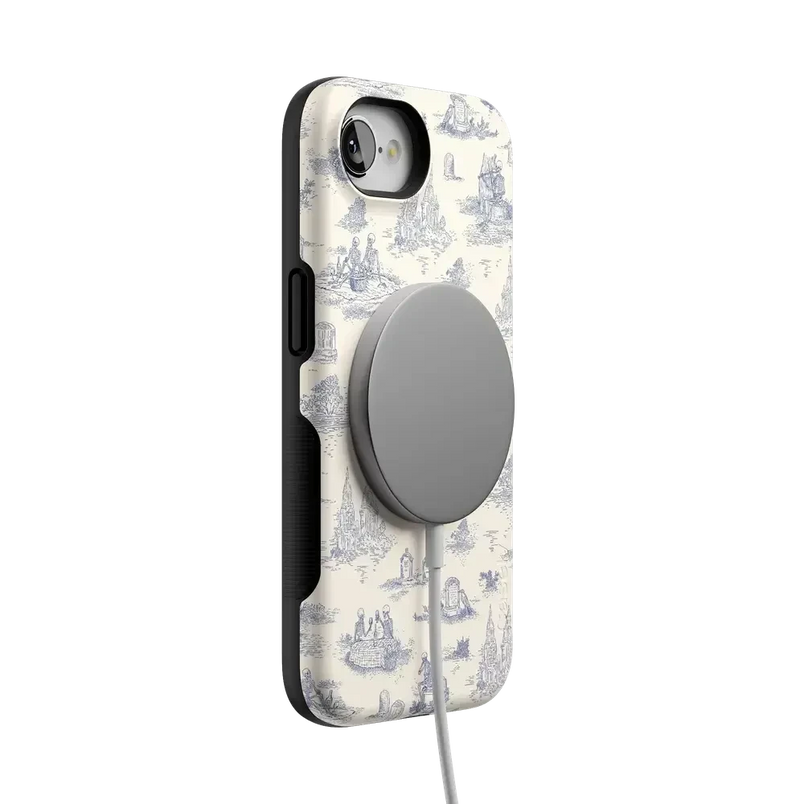 Graveyard Gathering | Skeleton Picnic Case Phone Case get.casely 
