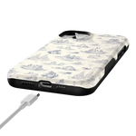 Graveyard Gathering | Skeleton Picnic Case Phone Case get.casely 