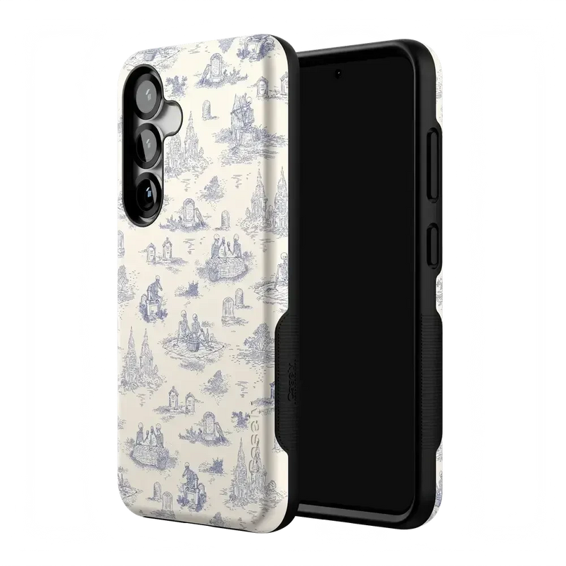 Graveyard Gathering | Skeleton Picnic Case Phone Case get.casely 