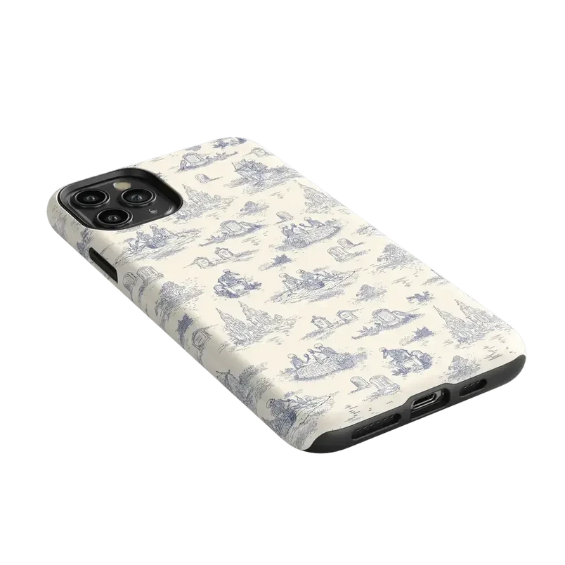 Graveyard Gathering | Skeleton Picnic Case Phone Case get.casely 