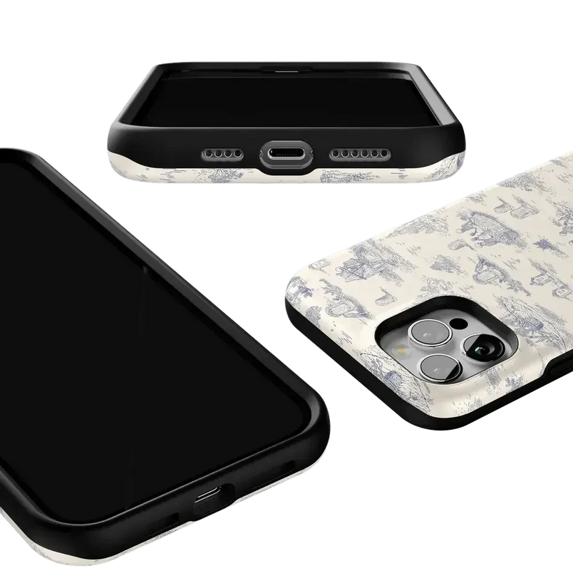 Graveyard Gathering | Skeleton Picnic Case Phone Case get.casely 
