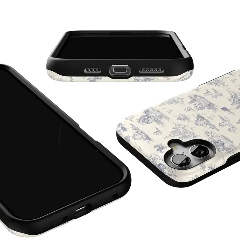 Graveyard Gathering | Skeleton Picnic Case Phone Case get.casely 
