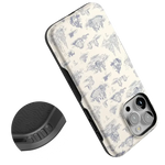 Graveyard Gathering | Skeleton Picnic Case Phone Case get.casely 
