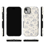 Graveyard Gathering | Skeleton Picnic Case Phone Case get.casely 
