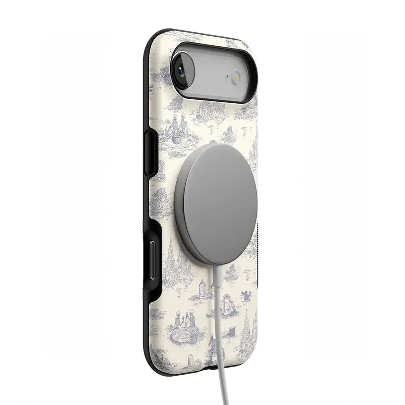 Graveyard Gathering | Skeleton Picnic Case Phone Case get.casely 
