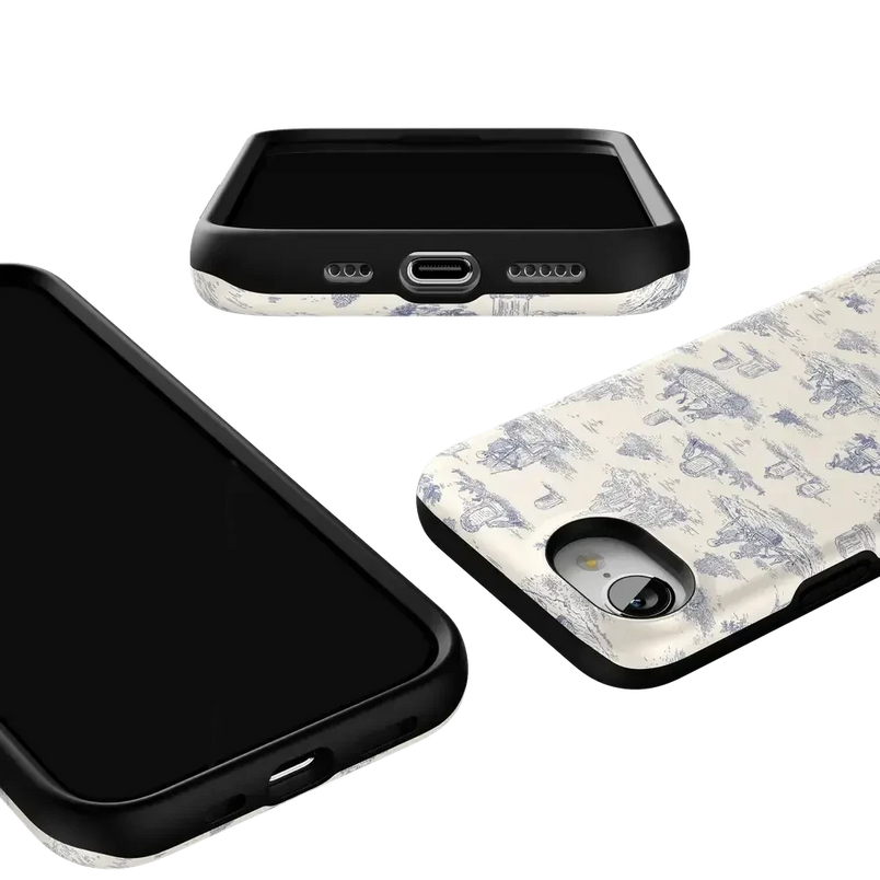 Graveyard Gathering | Skeleton Picnic Case Phone Case get.casely 