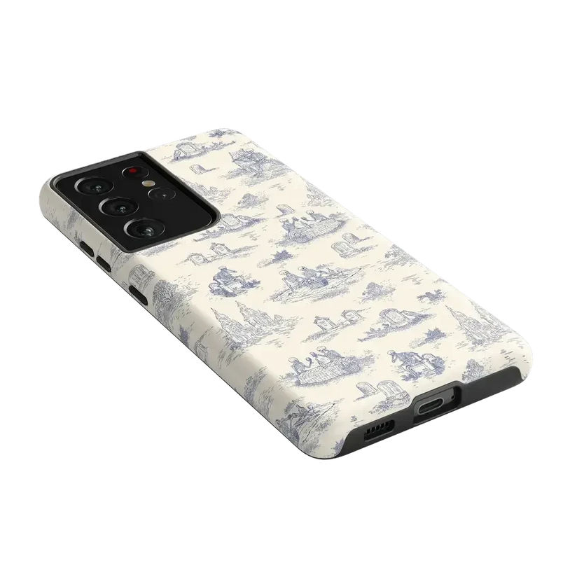 Graveyard Gathering | Skeleton Picnic Case Phone Case get.casely 
