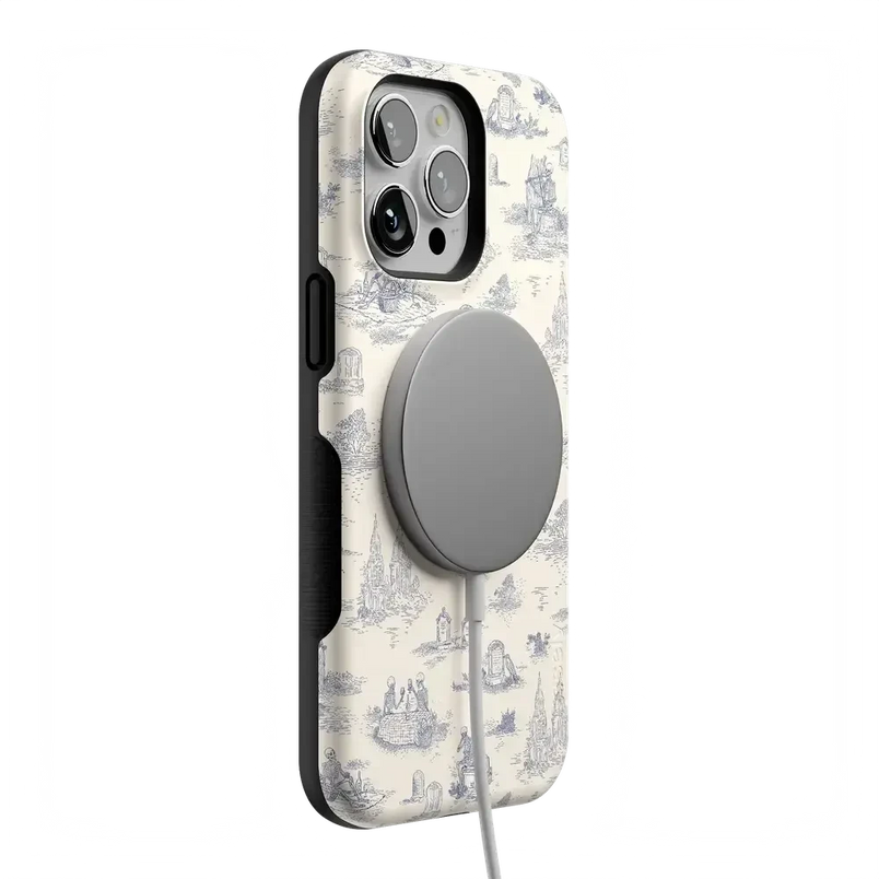 Graveyard Gathering | Skeleton Picnic Case Phone Case get.casely 