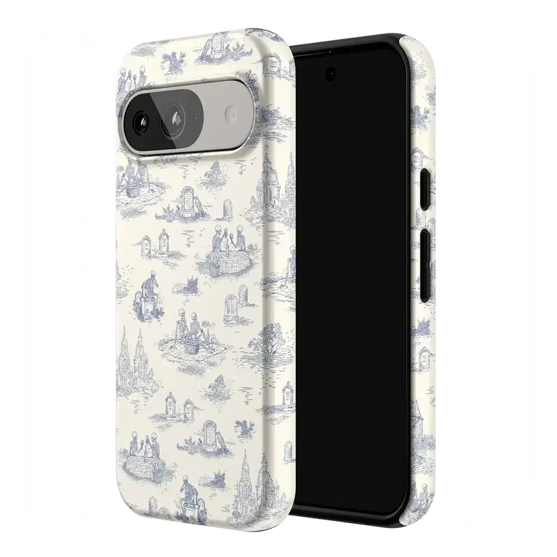 Graveyard Gathering | Skeleton Picnic Case Phone Case get.casely 