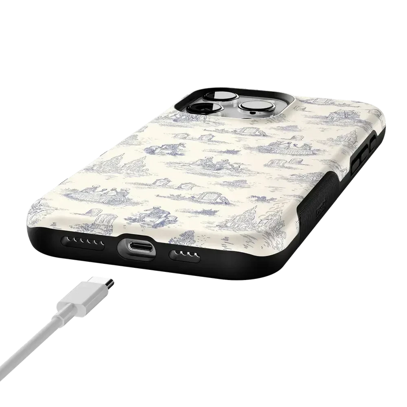 Graveyard Gathering | Skeleton Picnic Case Phone Case get.casely 