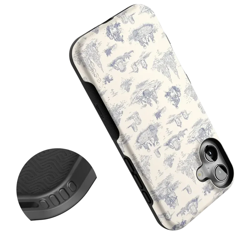 Graveyard Gathering | Skeleton Picnic Case Phone Case get.casely 