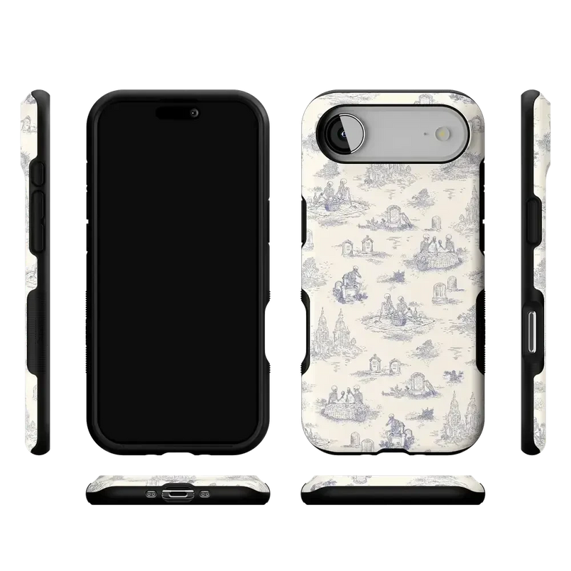 Graveyard Gathering | Skeleton Picnic Case Phone Case get.casely 