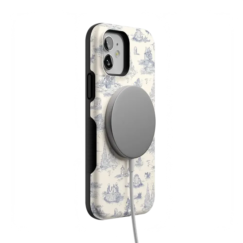 Graveyard Gathering | Skeleton Picnic Case Phone Case get.casely 