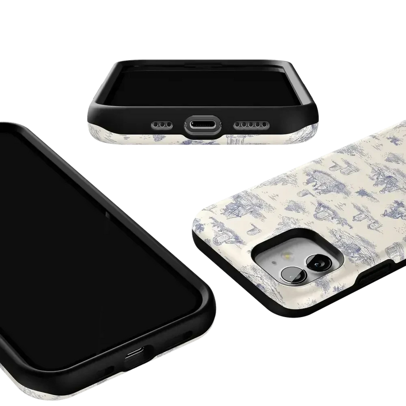 Graveyard Gathering | Skeleton Picnic Case Phone Case get.casely 