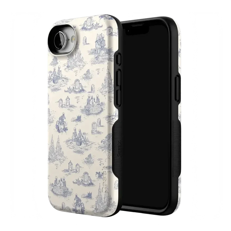 Graveyard Gathering | Skeleton Picnic Case Phone Case get.casely 