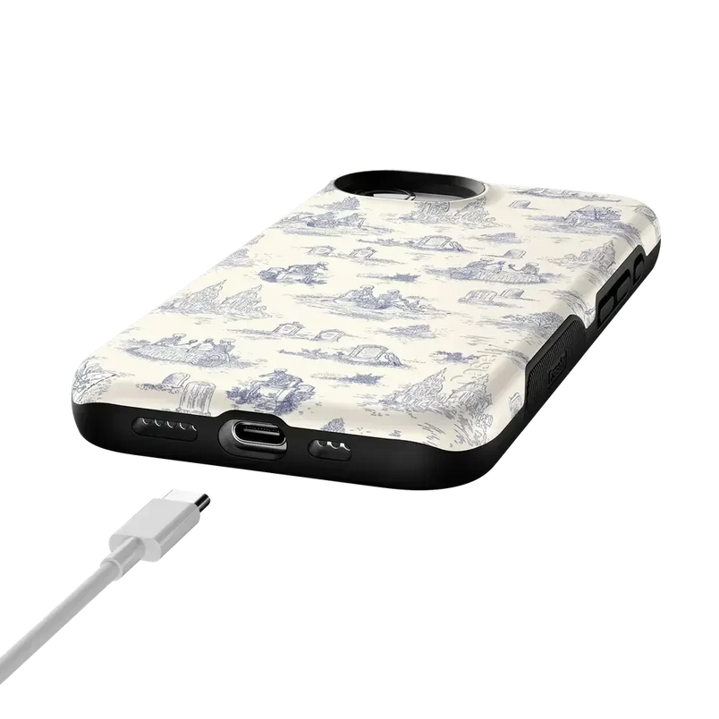 Graveyard Gathering | Skeleton Picnic Case Phone Case get.casely 