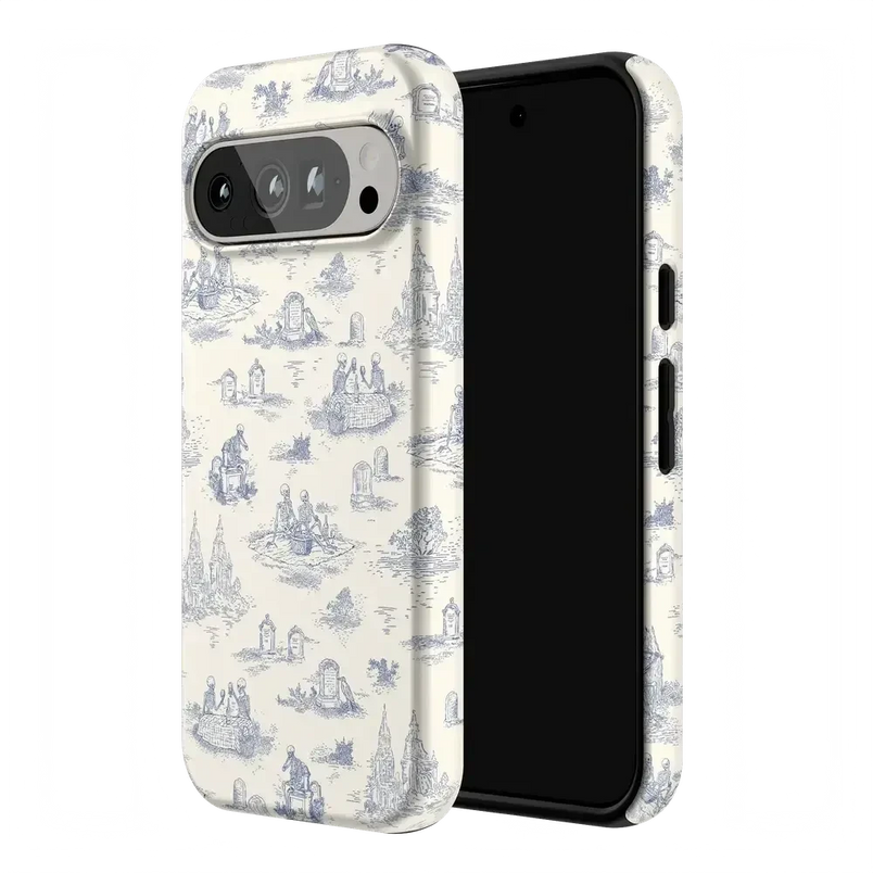 Graveyard Gathering | Skeleton Picnic Case Phone Case get.casely 