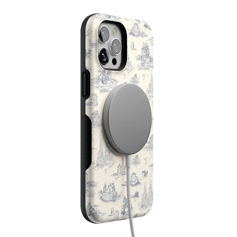 Graveyard Gathering | Skeleton Picnic Case Phone Case get.casely 