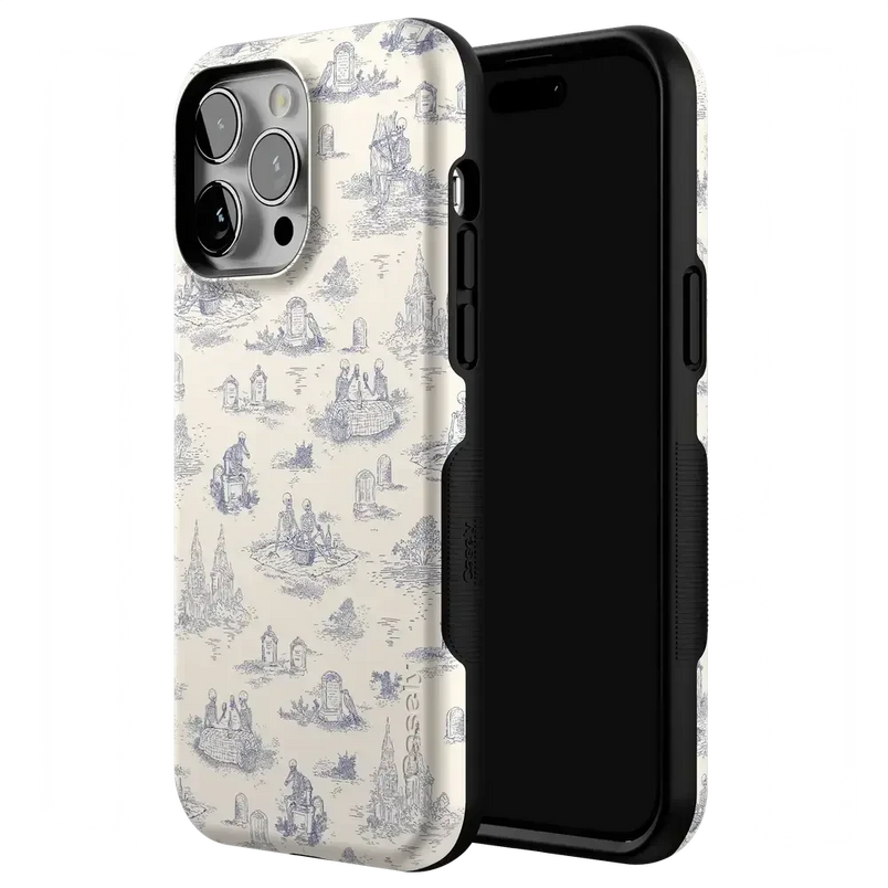 Graveyard Gathering | Skeleton Picnic Case Phone Case get.casely 