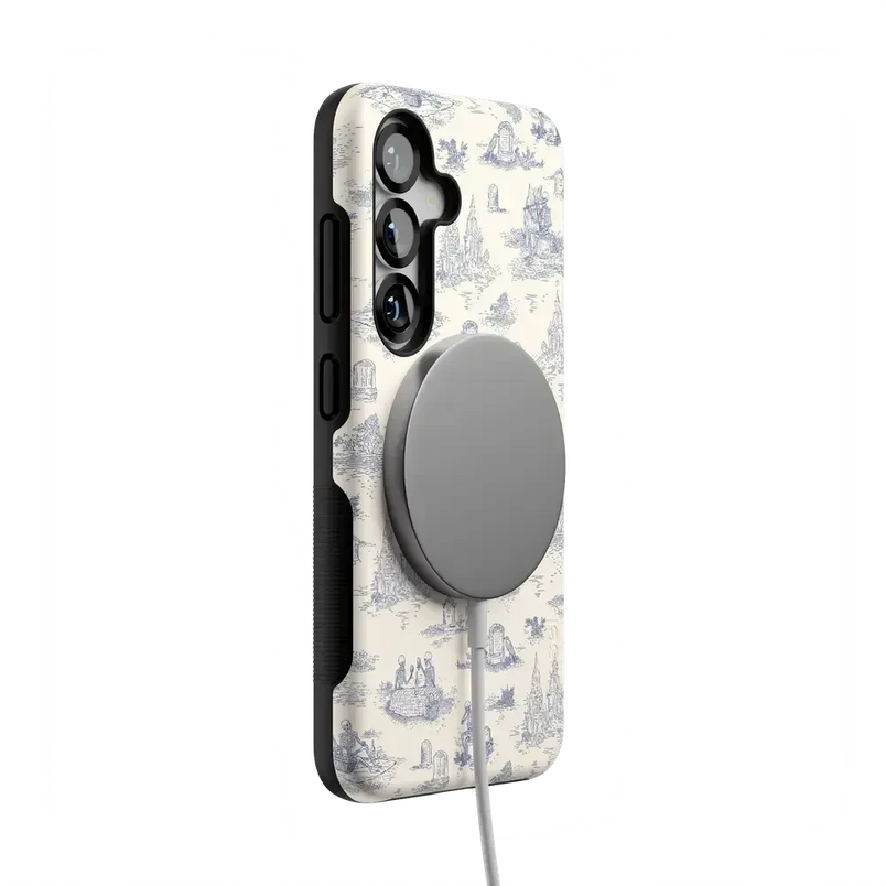 Graveyard Gathering | Skeleton Picnic Case Phone Case get.casely 