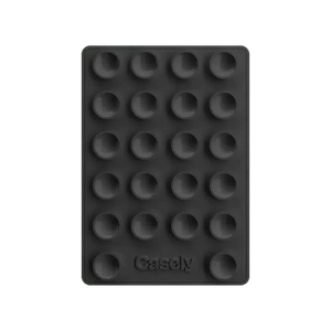 Grippy | Black Silicone Suction Phone Mount with MagSafe Grippy get.casely 