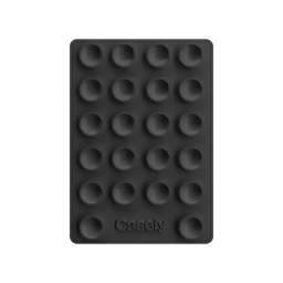 Grippy | Black Silicone Suction Phone Mount with MagSafe Grippy get.casely 