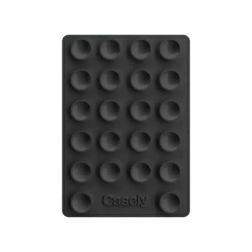 Grippy | Black Silicone Suction Phone Mount with MagSafe Grippy get.casely 