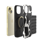 Grippy | Black Silicone Suction Phone Mount with MagSafe Grippy get.casely 
