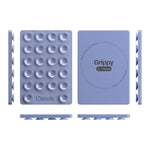 Grippy | Periwinkle Silicone Suction Phone Mount with MagSafe Grippy get.casely 