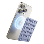 Grippy | Periwinkle Silicone Suction Phone Mount with MagSafe Grippy get.casely 