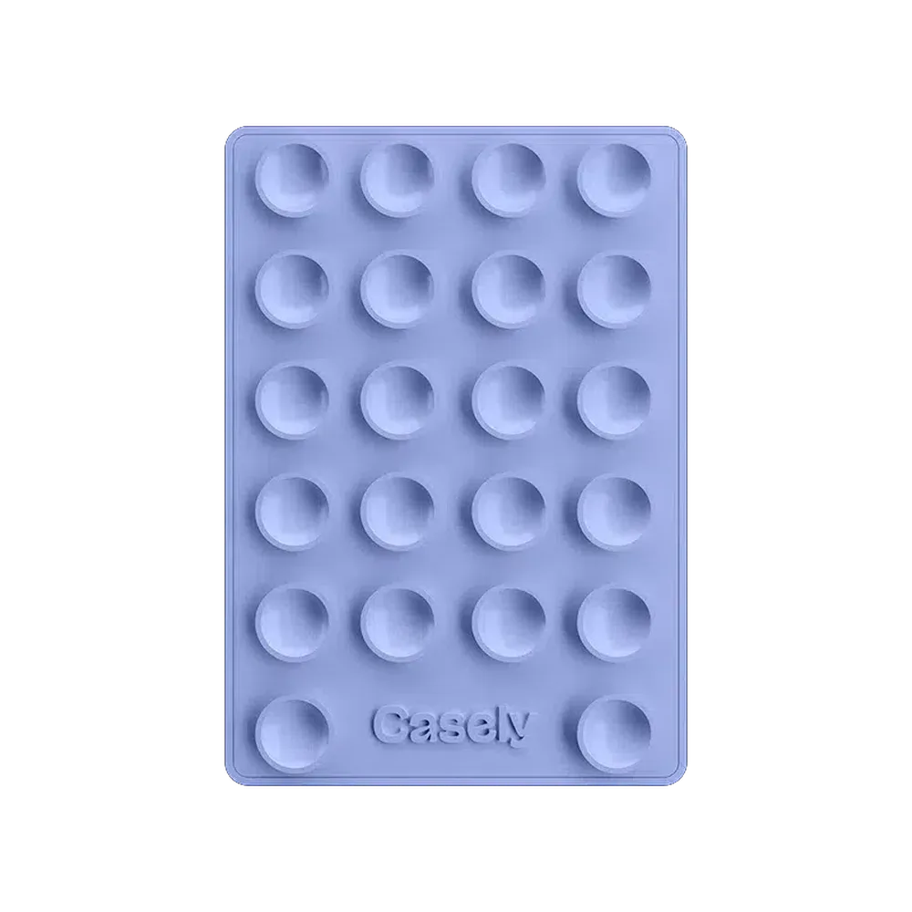 Grippy | Blue Silicone Suction Phone Mount with MagSafe Grippy get.casely 