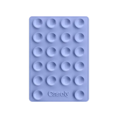 Grippy | Blue Silicone Suction Phone Mount with MagSafe Grippy get.casely 