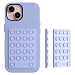 Grippy | Periwinkle Silicone Suction Phone Mount with MagSafe Grippy get.casely 
