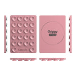 Grippy | Pink Silicone Suction Phone Mount with MagSafe Grippy get.casely 