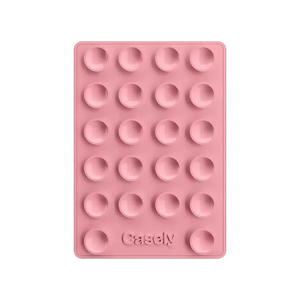 Grippy | Pink Silicone Suction Phone Mount with MagSafe Grippy get.casely 