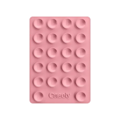 Grippy | Pink Silicone Suction Phone Mount with MagSafe Grippy get.casely 