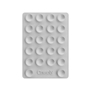 Grippy | White Silicone Suction Phone Mount with MagSafe Grippy get.casely 