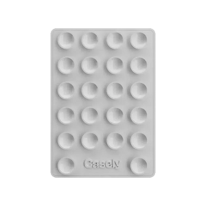 Grippy | White Silicone Suction Phone Mount with MagSafe Grippy get.casely 