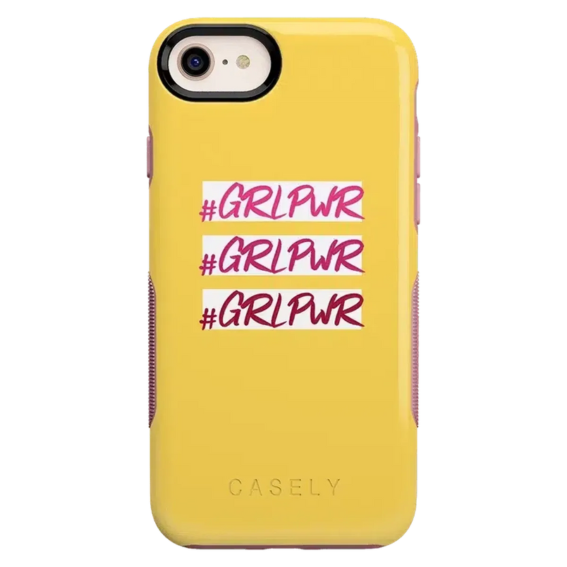 #GRLPWR | Triple Threat iPhone Case iPhone Case get.casely Bold iPhone 6/7/8 