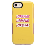 #GRLPWR | Triple Threat iPhone Case iPhone Case get.casely Bold iPhone 6/7/8 